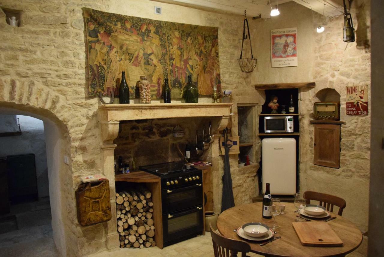 Apartmán Insolite Le Logement Des Gardes De La Porte De Beaune Au Xviie Siecle Atypique Exteriér fotografie